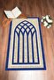 Digital Printed Washable Stylish Motif Prayer Rug 70X130 cm - 5