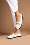 Women's Buckled Ballerinas