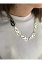 55cm Unisex Necklace with Flame Figure - 3