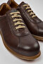 Men's Sneakers - Brown Pelotas, Model 16002-318 - 2