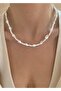 White bead shell women's trendy necklace - 2