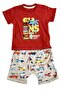 Beach Themed Short Sleeve - Summer 2 Piece Baby Set (Cotton Fabric) - 2