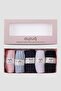 Women's Bamboo 5 Pairs Special Boxed Booties Socks 34252