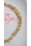 Natural Stone Citrine (Yellow Glass Butterfly Necklace)