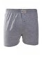 Men's Grey 3-Pack Cotton Terry Waist Boxer Shorts - 3