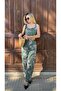 Green Cargo Pocket - Set with Pants and Bustiers - 3