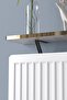 Black Metal Shelf - Honeycomb Flying Dresuar Leg Heater - 4
