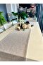 Bohemian Knit Beige Runner Stain Resistant Care Free Runner