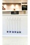 6 Glass Tea Spoons - Nazar Bocuklu