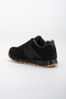 Unisex Black Smoked Lace-Up Casual Comfortable Sole Comfortable Soft Walking Daily Sneaker Sports Shoes - 6