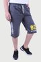 Boy's Printed Detailed Capri-Shorts with Elastic Waistband