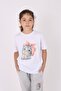 Cute Cat T-Shirt & Track Pants Girl Set - 5