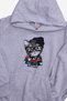 Girl's Hooded Printed Tracksuit Set - 2