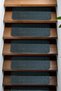 Economical Step and Stair Mat from Kare Bukle Halıdan, 16 Pieces - Anthracite - 3