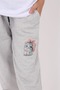 Cute Cat T-Shirt & Track Pants Girl Set - 4