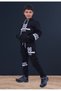 Boys' Round Neck 3-Piece Printed Tracksuit Set