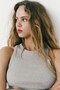 The Champ Halter Neck Gray Melange Women's Crop Top - 4