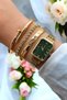 3 Pieces Original Steel Women's Watch and Bracelet - Gift - 4