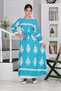 Girl's 100% Cotton Long Hijab Dress