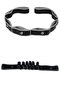 Black Elastic Yoga Band - Yoga Graduated