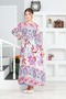 Girl's Cotton Viscose Long Hijab Dress - 4