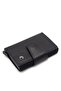 Black Wint Leather Credit Card Holder 0270W17