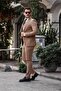 Men's Slim Fit Vest Suit - 5
