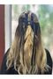 MelKady 518 - Ribbon Bow Luxury Clip Hair Clip - 5