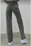 Women's Lycra High Waist Wide Leg Jeans - WIDE LEG - 5