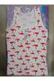 3412 Girl's Wide Strap Patterned Athlete Set of 6 - 3