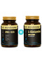 Pack of 2: L-Glutamine 60 Tablets + Zma Gca 60 Tablets Amino Acid Sportsman's Supplement Pack