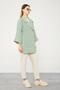 Benetton Double Sleeve Plaid Pattern Jacket - 8