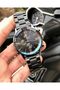 Roman Numeral Black Color Men's Wristwatch - 2