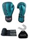 Favela Kick Boxing Gloves, Boxing Gloves, Muay Thai Gloves Set of 3 with Bandage and Mouthguard Dragon Boxing
