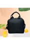 Food Bag, Thermal Thermal Insulated, Feeding, Food Carrying Bag Black