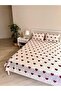 Heart-Shaped Double Non-Elastic Sheet and 2 Pillowcases - 2