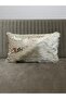 Sequin Plush Rectangular Triangle Throw Pillow Cover - 2