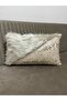 Sequin Plush Rectangular Triangle Throw Pillow Cover - 5