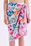 Women's Beachwear Modest Pareo Long, Non-See-Through, Shiny, Soft Fabric (150CM * 95CM) - 2