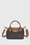 Black Versatile PU Leather Crossbody Bag 255