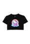 Hello Kitty Pattern Crop T-Shirt - 2