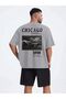 Men's Chicago Back Printed Set - Shorts T-shirt Top and Bottom Set