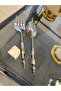 Homedecor Set of 2 Pearlescent Serving Spoons Lamedore - 2