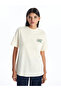 LCW Modest Crew Neck Printed Short-Sleeve Women's T-Shirt