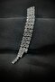 Dangle Waterway Earrings with Rhinestones Bijouterie Earrings Silver Color - 2
