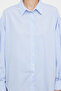 Blue Striped Oversize / Wide Fit Woven Shirt TWOSS23GO00144 - 7