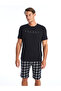 Standard Fit Men's Shorts Pajama Set