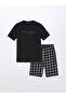 Standard Fit Men's Shorts Pajama Set - 5