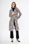 Unlined Pocketed Buttoned Belted Summer Trench - 3