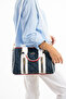 Women's Large Size Sports Model Quilted 4 Compartment Long Strap Hand & Shoulder Bag - 2